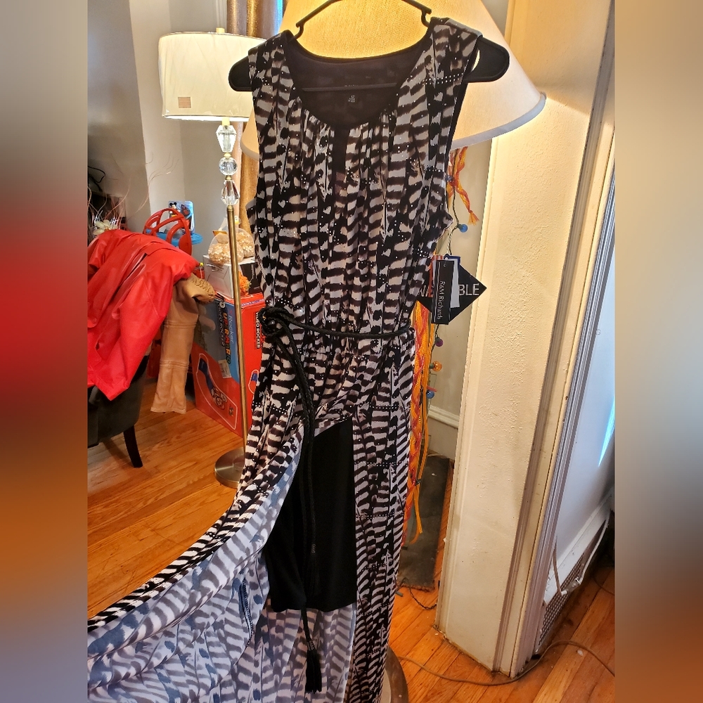 Long split maxi hidden mini dress